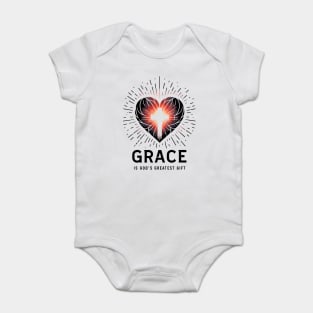 Grace is God's Greatest Gift Baby Bodysuit